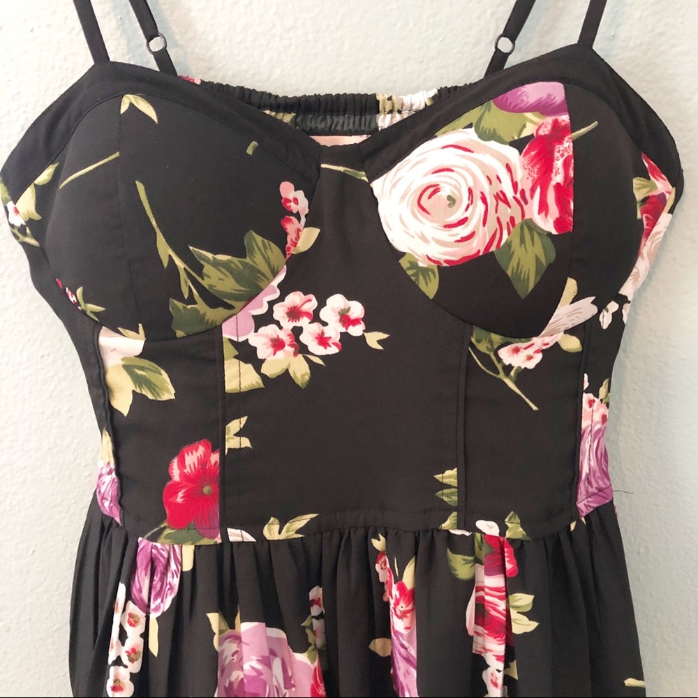 Band of Gypsies Floral Slip Dress